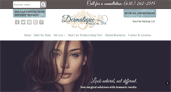 Desktop Screenshot of dermatiquelaserandskin.com